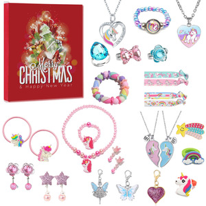 Christmas Themed Unicorn Jewellery Adveny Calendar