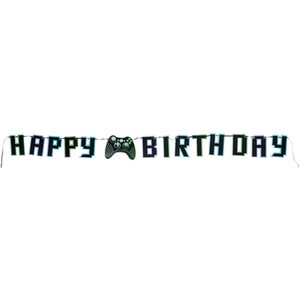 Gamer Happy Birthday Banner