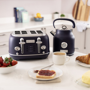 Charles Bentley Kettle and Toaster Set 1.7L 4 Slice