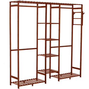 Wooden Storage Rack Cabinet