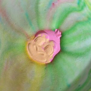 Monkey Bath Bombs Guava Strawberry Delight