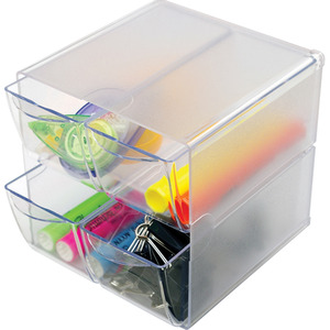Clear / 4181cm3 / 4 Desktop Storage Cube shot 11966244
