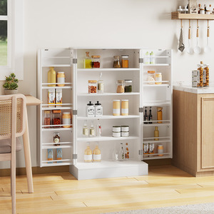 Freestanding Kitchen Pantry Storage Cabinet