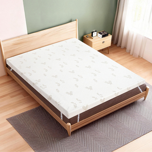 Mattress Topper Memory Foam Super King Dual Layer Pressure Relief