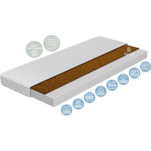 Coco Coir Breathable Hypoallergenic ECO Fibre Baby Toddler Mattress