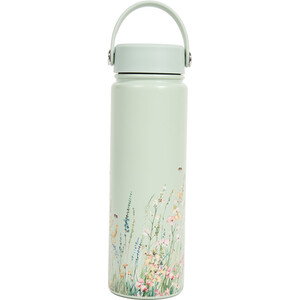 Floral Bees Double Wall Water Bottle