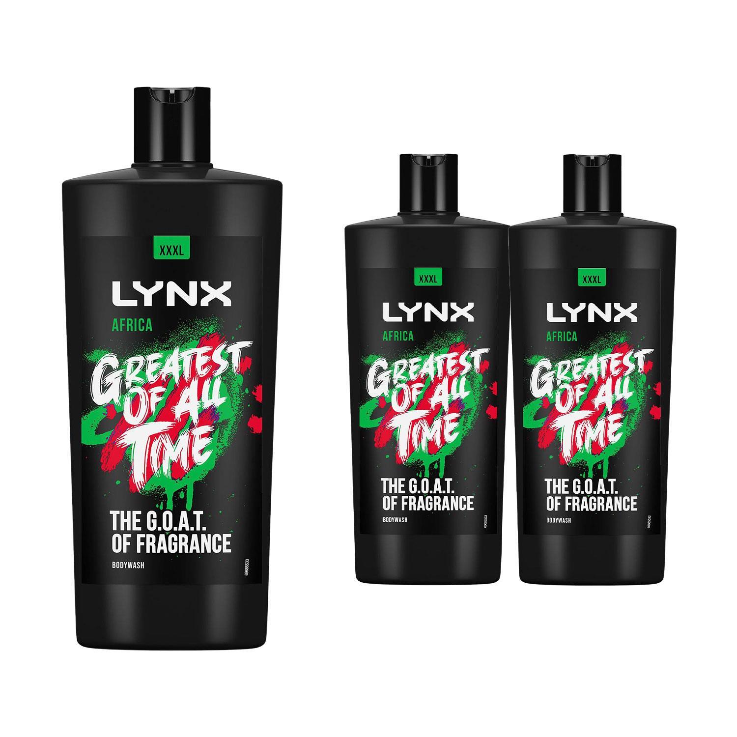 Lynx (Africa, 3 Pack) Shower Gel 700Ml, 3 Or 6 Pack - Image 2