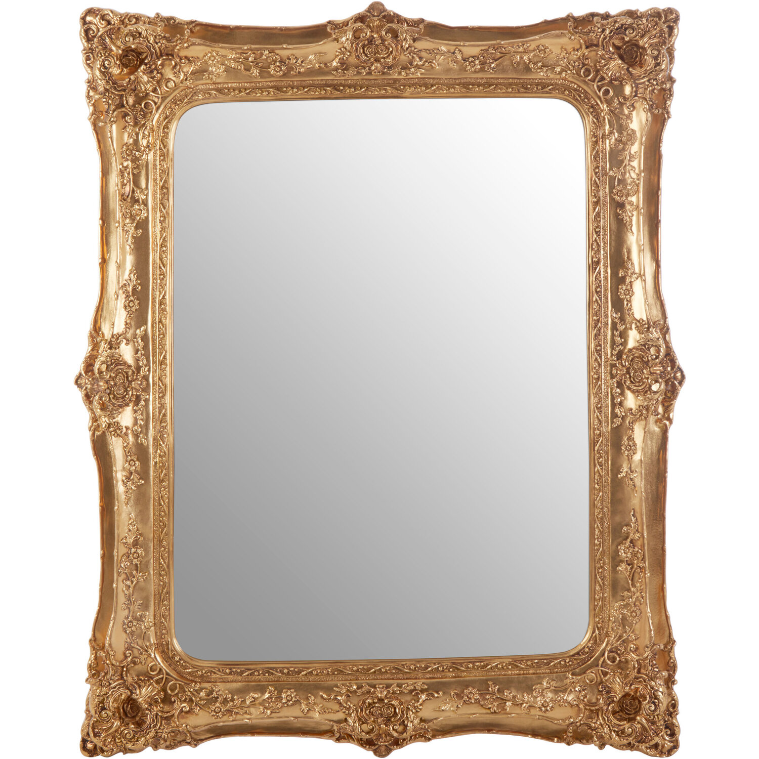 Tufa Pebble Mirror - Gold