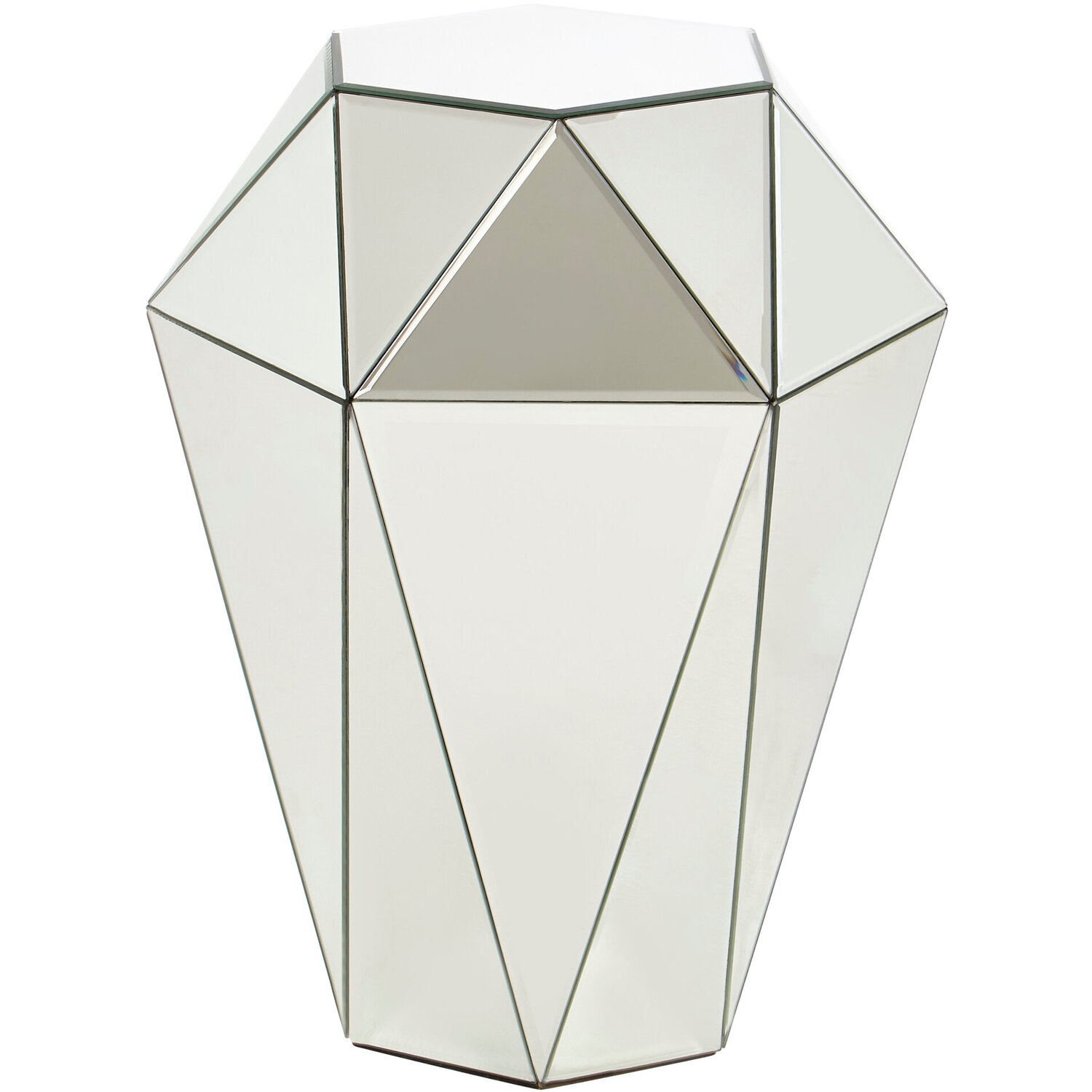 Interiors By Premier Kensington Townhouse Silver Side Table - Silver