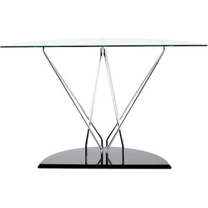 Halo Half Moon Console Table