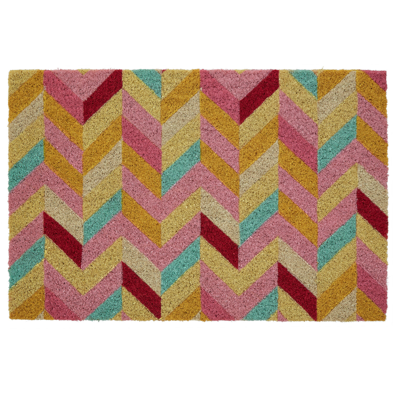 Filta Multi Colour coir doormat - Multicolour