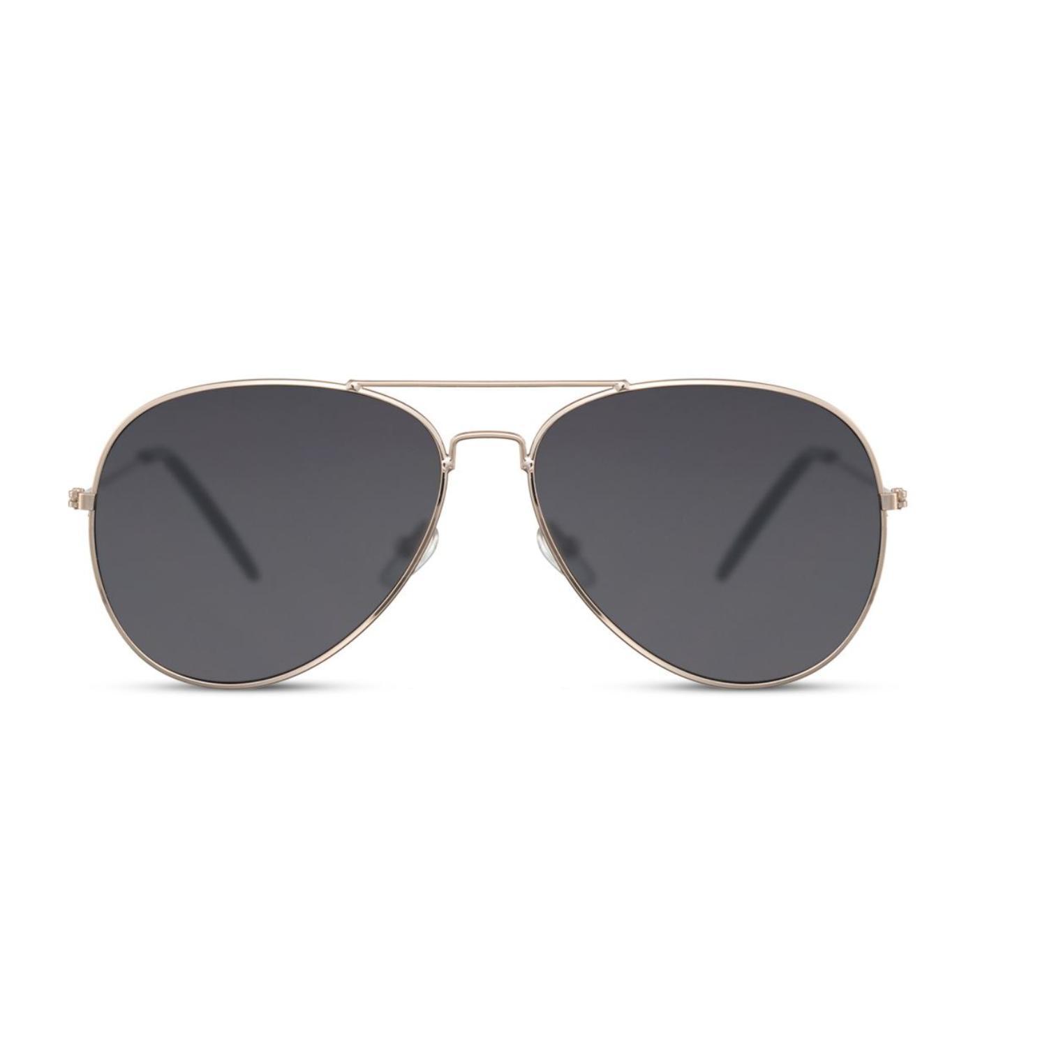 Sunglass Station Heritage Aviator Unisex Sunglasses - Gold