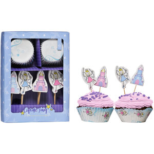 Diva Fairy Cupcake Cases and Toppers Set