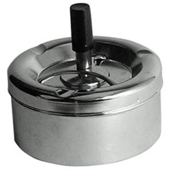 Chrome Effect Medium Spinning Ashtray