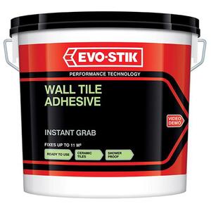 Evo-Stik Instant Grab Wall Tile Adhesive 5 Litre
