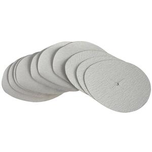 Faithfull Paper Sanding Disc 6 X 125mm Fine (Pack Of 5)