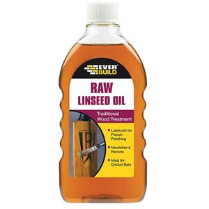 Everbuild Raw Linseed Oil 500Ml