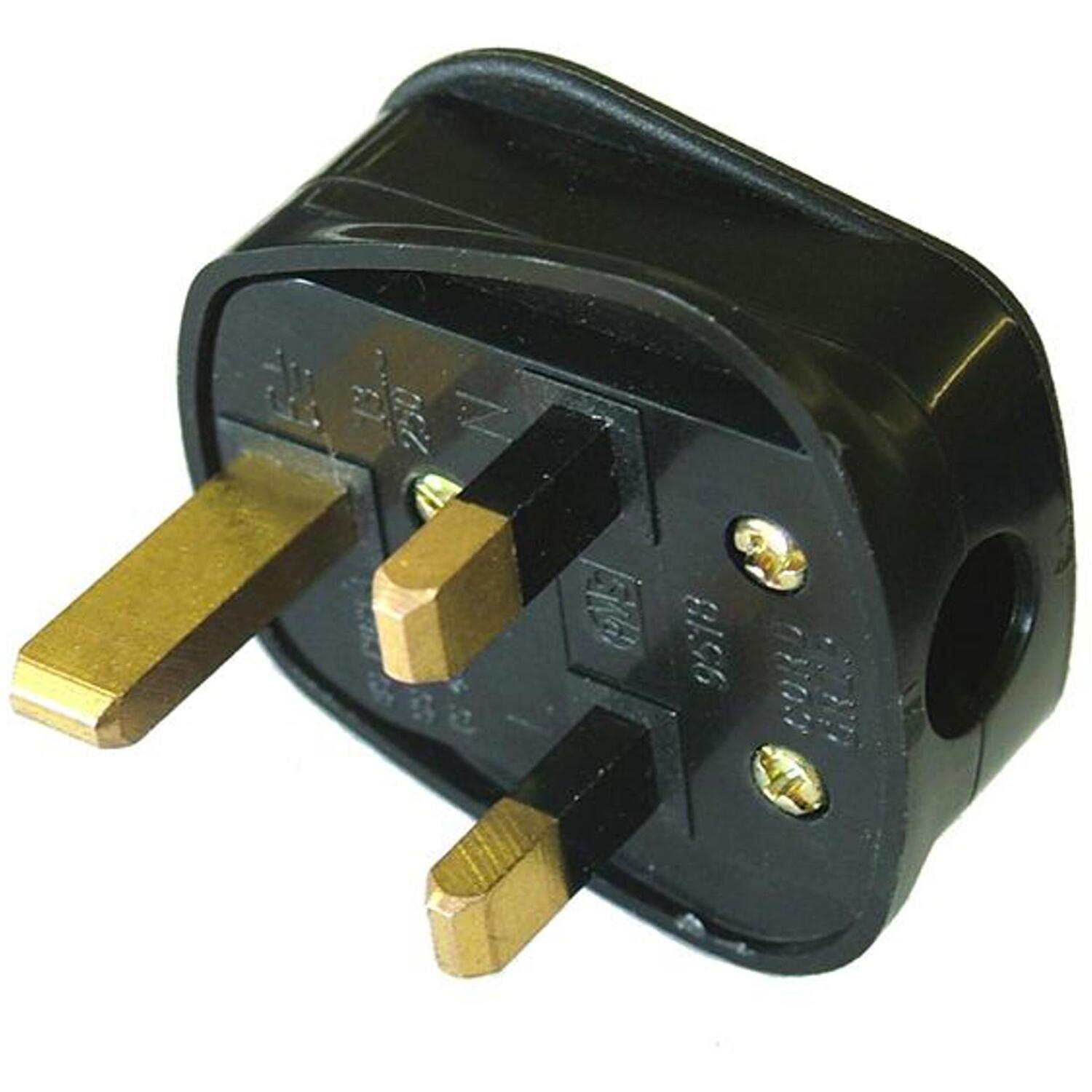 Faithfull FPPPLUG13R Black Plastic Plug 230V 13A - Image 13