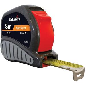 Hultafors TL8ME Tri-Lok Pocket Tape 8m/26ft (Width 25mm)