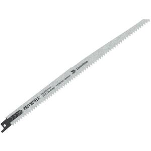 Faithfull S1411Df Bi-Metal Sabre Saw Blade Demolition 300mm 6 Tpi (Pack Of 5)