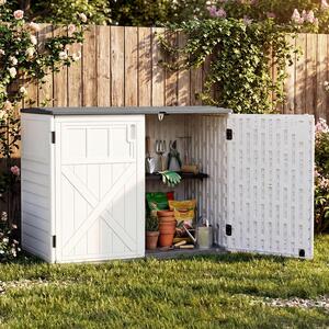 Outdoor Horizontal Storage Shed