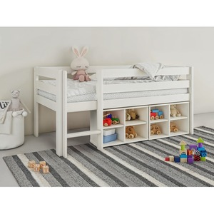 Mid Sleeper Shorty with Cube Units White