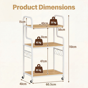 Tall Mobile Machine Table