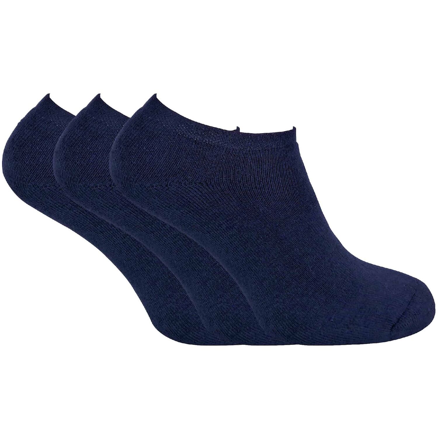 Sock Snob 3 Pack Mens Low Cut Thermal Trainer Socks - Image 2