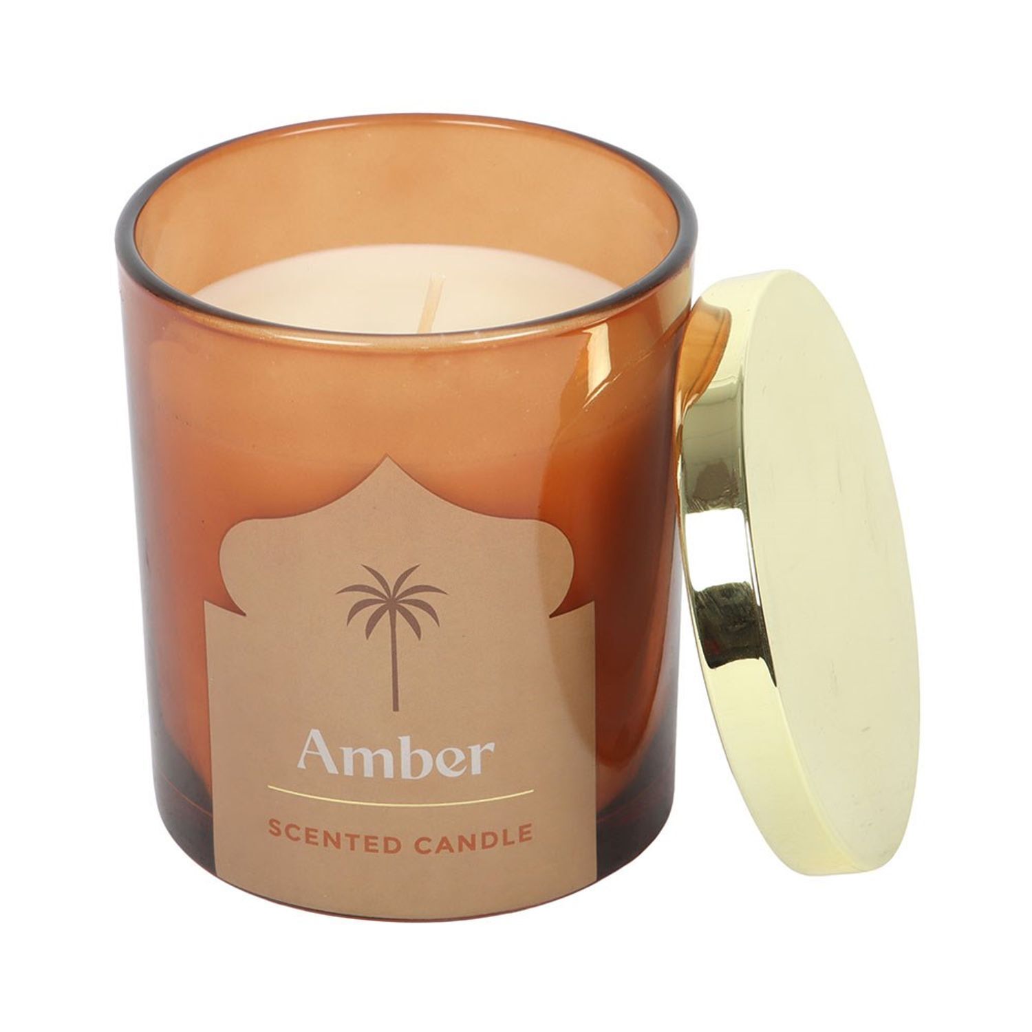 Something Different Arabian Nights Amber Scented Candle - Brown