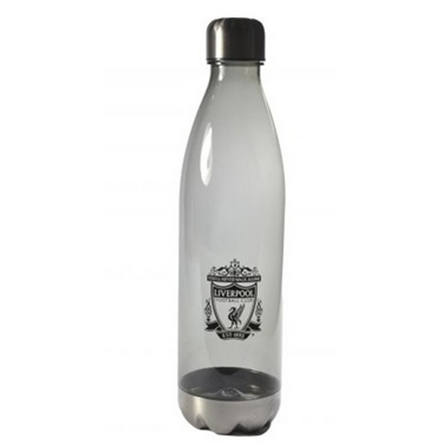 Liverpool Fc Clear 1L Water Bottle - Grey