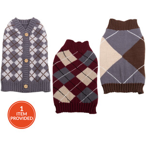 Argyle Pet Jumper