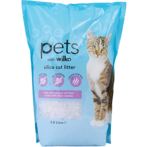 wilko Silica Cat Litter 3.8L