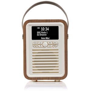 Brown Retro Mini DAB Radio  shot 17083474