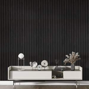 STRIVO Acoustic Slat Panel - Black Oak