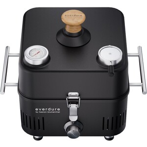 Everdure by Heston Blumenthal CUBE PROFLAME 360 Portable Gas BBQ with Roasting Hood