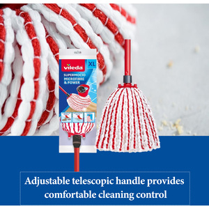 Vileda SuperMocio Microfibre Power XL Mop