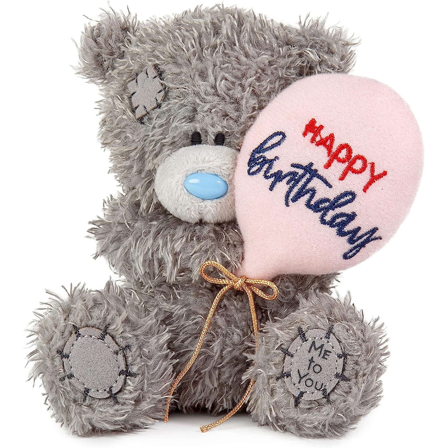Me to You Tatty Teddy 10cm Happy Birthday Bear Holding Balloon - Official Col... - Image 3