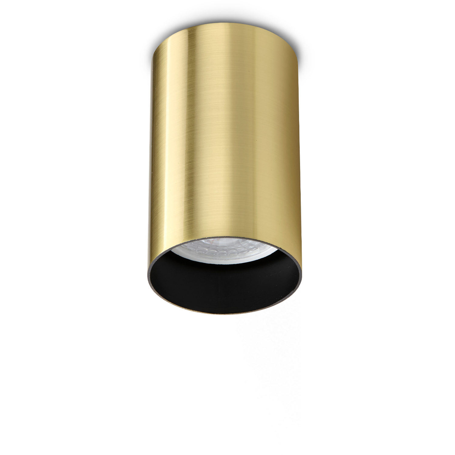 Ideal Lux Lighting Look Ceiling Light Brass E - Brass