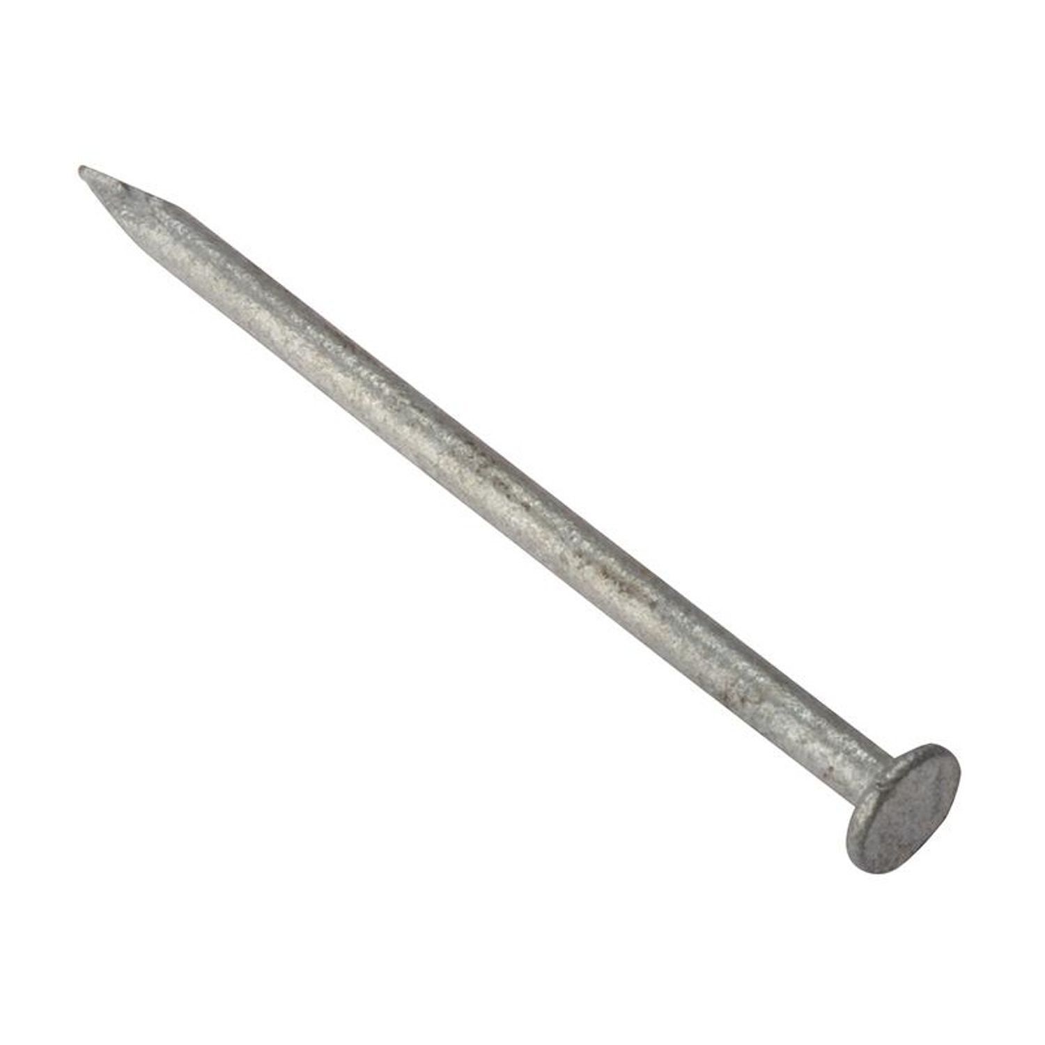 Forgefix Round Head Nails, Galvanised - Galvanised
