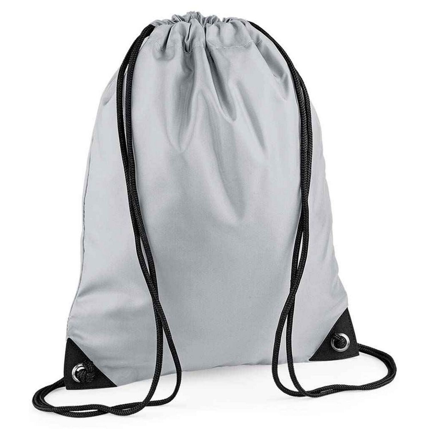 Bagbase Premium Drawstring Bag A - Light Grey