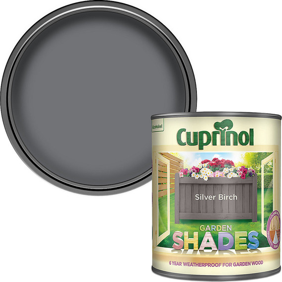 Garden Shades Silver Birch 1 Litre by Cuprinol.