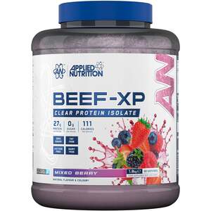 Applied Nutrition Beef-XP Clear Protein Isolate Powder - Mixed Berry - 60 Servings