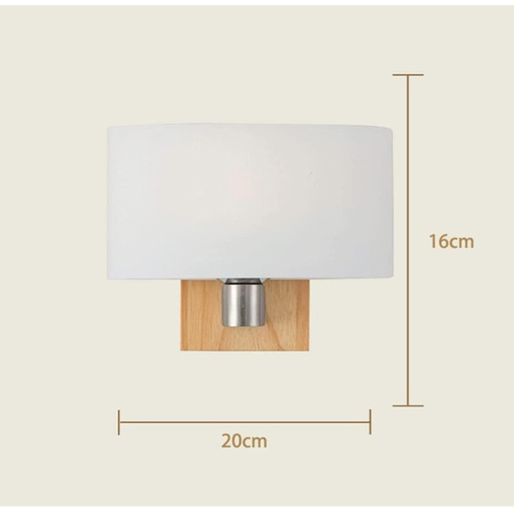 Modern Wooden Wall Lamp