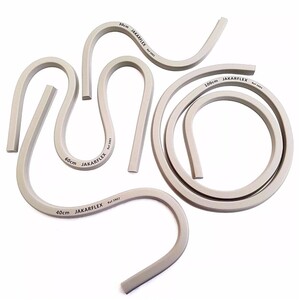Flexible Curve Ruler Set - Grey / 30cm to 100cm