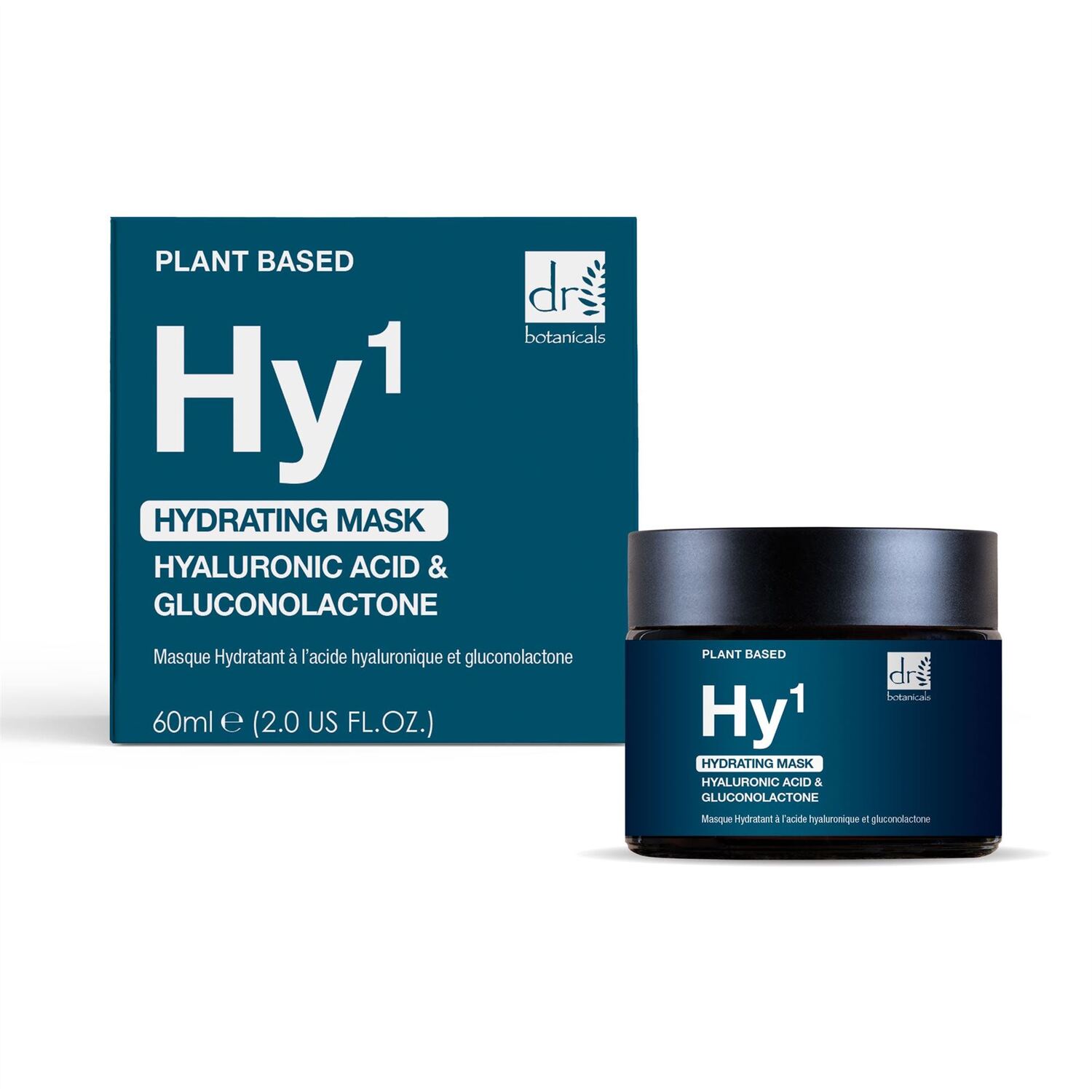 Dr Botanicals Hydrating Face Mask 1% Hyaluronic Acid & 1% Gluconolactone - Image 2