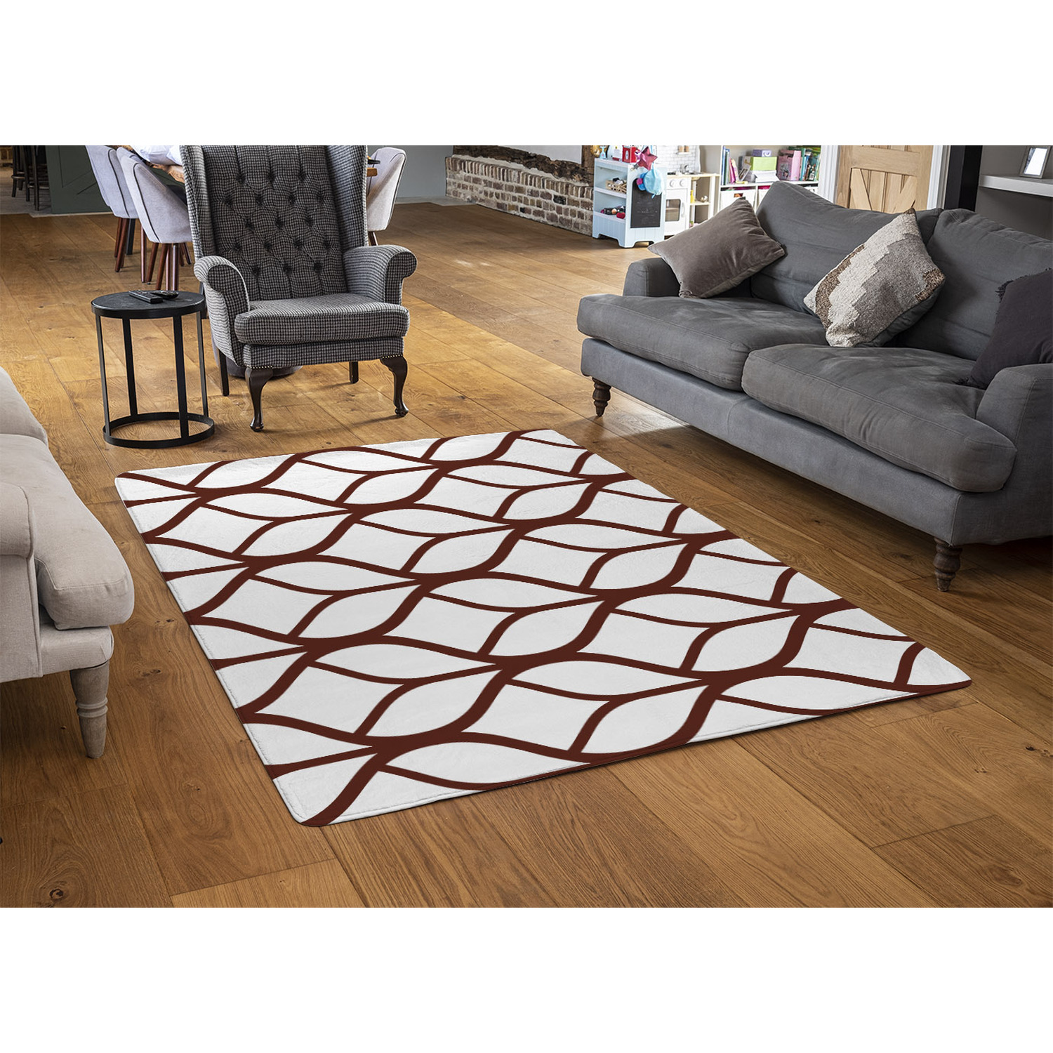 Tiled Geometrics Rug