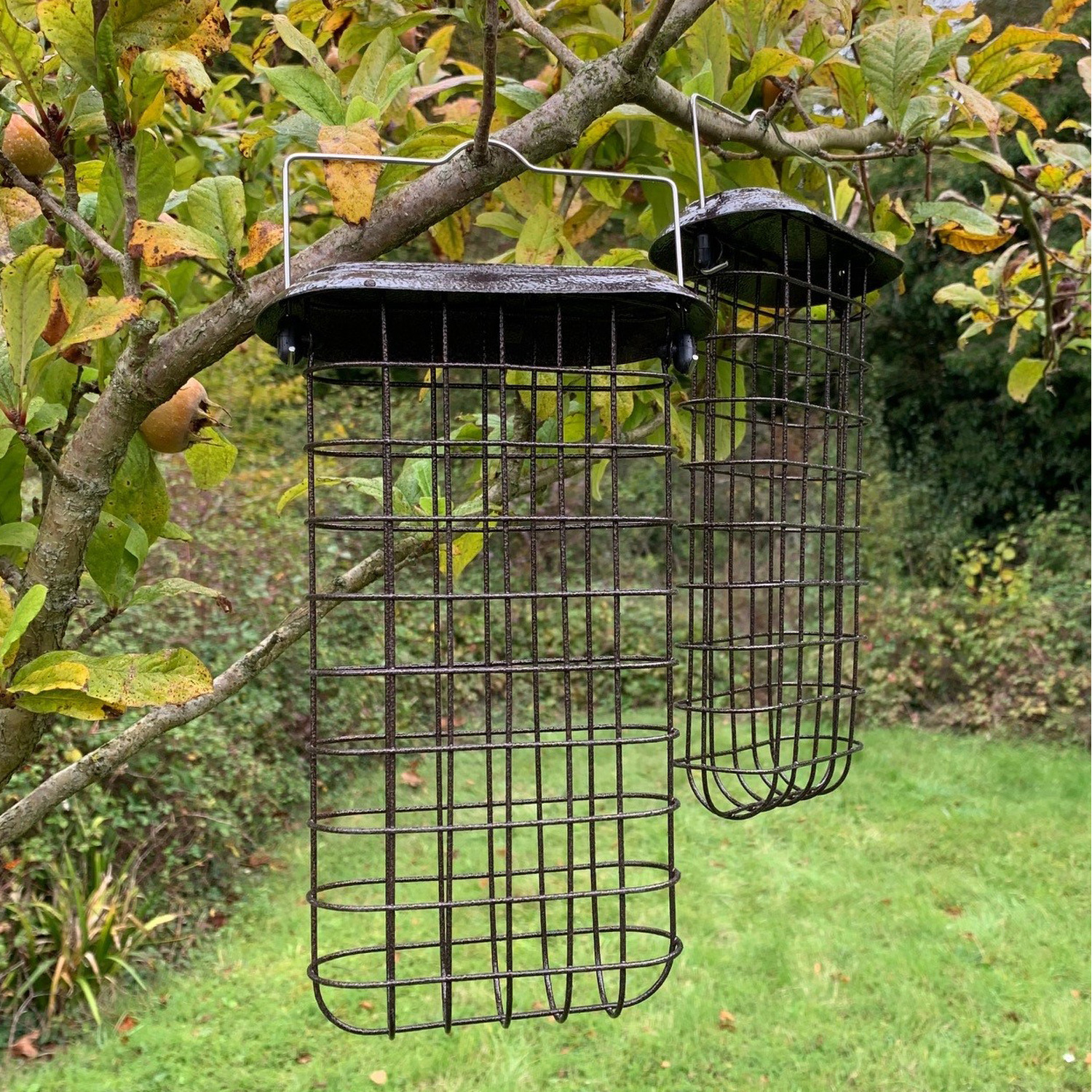 Image of Large Hanging Suet Block Bird Feeder&hellip;