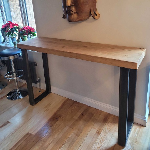 Chunky and Sturdy Slimline Table