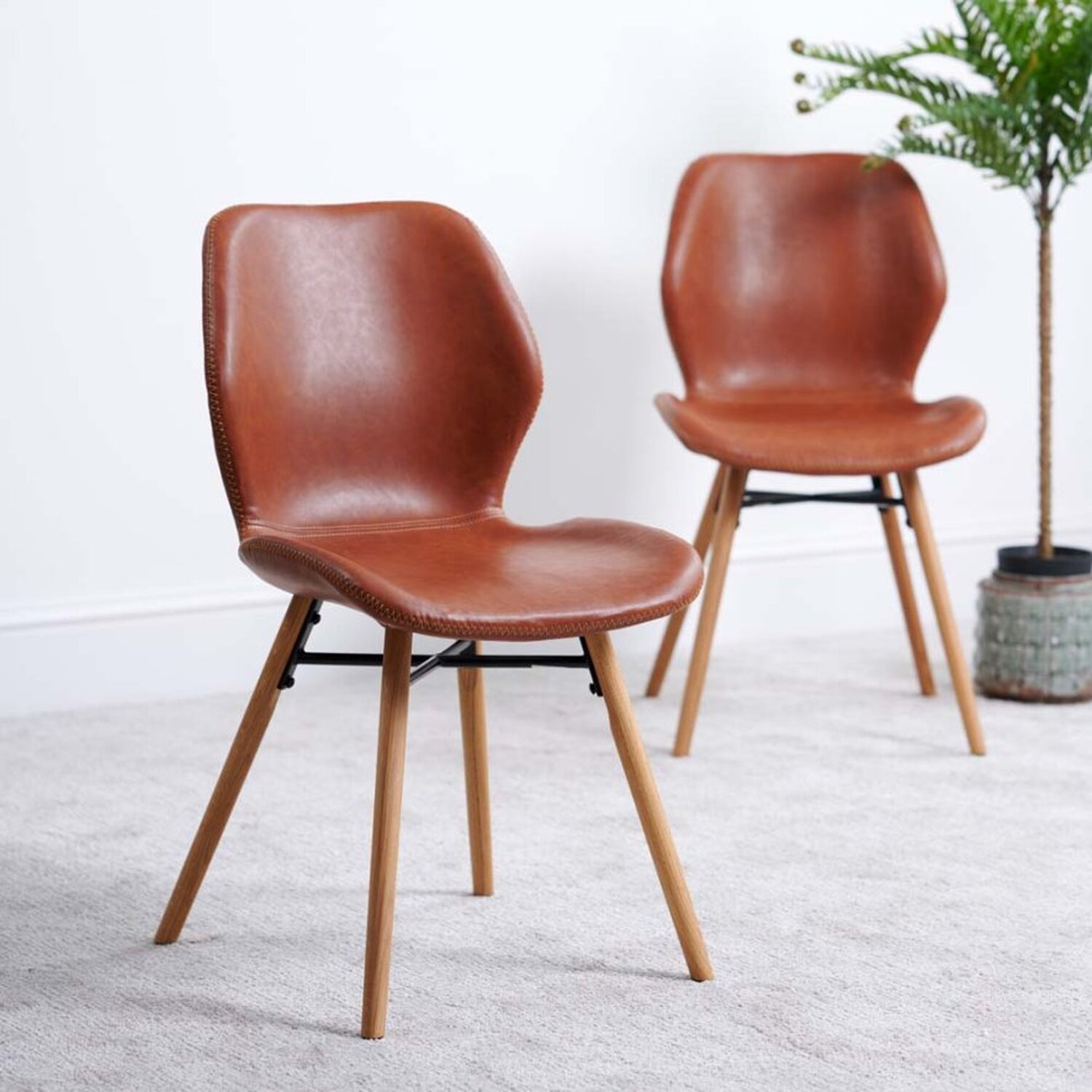 Woods Furniture - Durada Dining Chair - Tan thumbnail
