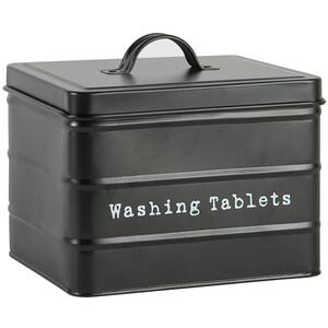 Vintage Metal Washing Tablets Canister